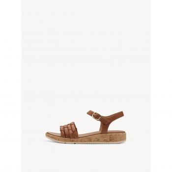 Talon haut marron