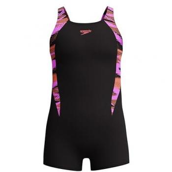 Speedo Girls HyperBoom Splice Legsuit Lila