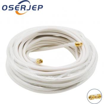 Conector SMA a Jack WiFi RG58, cable coaxial extensible