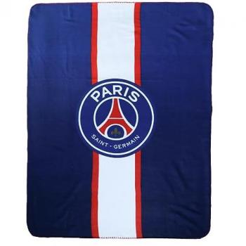 Plaid polaire aux couleurs du PSG 2023