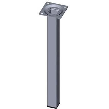 Tavolo Base Element System: Gambe Tubolari e Piedini Cromati