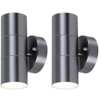 Set di lampade da parete per terrazza con LED RGB