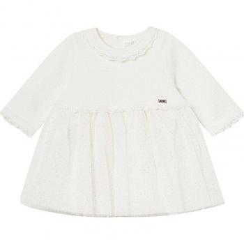 Mayoral Baby Kleid Creme Kinder Größe: 68 2806