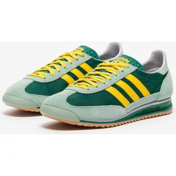 Adidas SL 72 Femme Chaussures Vert Taille 37 1/3 Cuir suédé