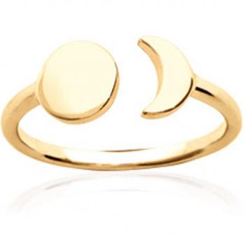 Bague 'Soleil Lune' in Gold