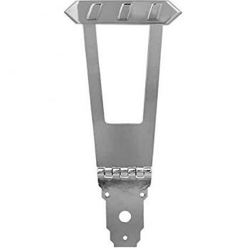 Puente de trémolo de aleación de zinc con cordal de guitarra de buena textura, para amantes de la guitarra, para bajo y guitarra arqueada