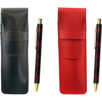 Marbre Rouge Stylo à Bille Métallique