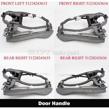 Manija de Puerta Trasera Derecha BMW X5 E53 51228243