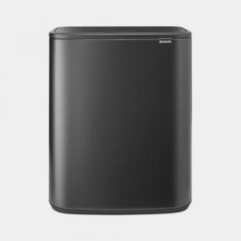 Brabantia Bo 60L Touch Bin – Matt Black Inner Tray