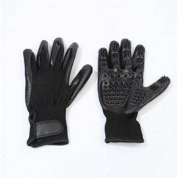 Hundepflege Handschuh zur Haarentfernung
