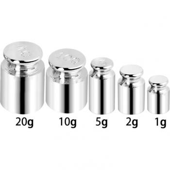 Kit de Cromo Preciso 1g, 2g, 5g, 10g, 20g