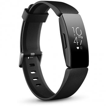 Fitbit Inspire HR Elite – Auto Exercise Detection, Long‑Lasting Battery, Black