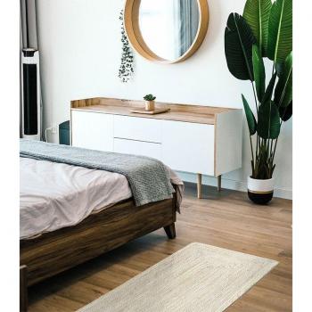 Alhambra Tapis 100% Jute – Design Ivoire