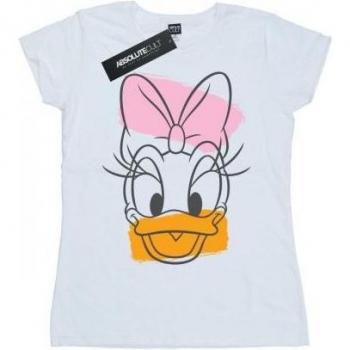 Disney Damen Daisy Duck Shirt XXL Weiß – Kopfdesign