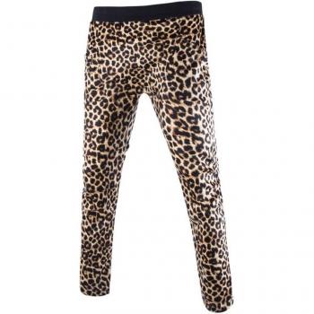 Leopard Printed Men's Sweatpants