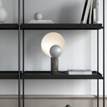 Nordlux Caché GU10 Table Lamp in Matt Grey