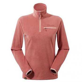 Berghaus Women's Prism 2.0 Micro Half Zip Polartec Fleece Pink 12 Women's