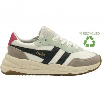 Zapatillas Gola Saturn Quadrant Gris Pluma mujer