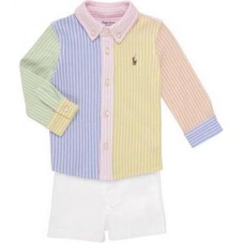 Ralph Lauren Polo Set Completo Funshirt Short