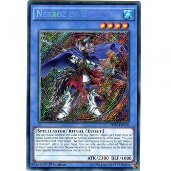 Yu-Gi-Oh: Official Nekroz Unicore Secret Rare Card from The Secret Forces Expansion Pack