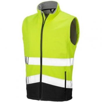 Result Safeguard XL Men's Softshell Safety Vest (Printable)