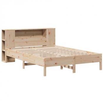 Lit à étagères sans matelas, 120×190 cm, pin massif – vidaXL