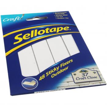 Sellotape SE3792 20x20mm Outdoor Sticky Fixers