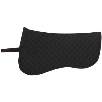 S-Products Full Jumping Event Square Saddle Pad Cloth Nummah Fleece Lining (Full, Black)