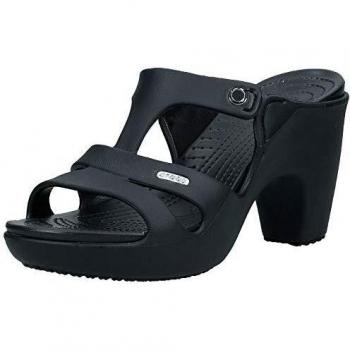 Sandales élégantes à talon Cyprus V pour femmes, coloris noir (Black/Black), pointure 37/38 EU