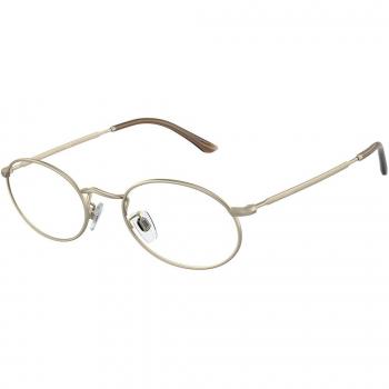 Giorgio Armani AR 131VM Gafas para Hombre Doradas Ajuste Asiático