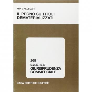 Il pegno su titoli dematerializzati