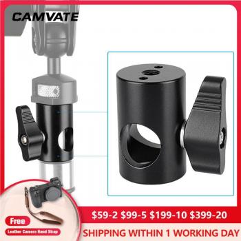 CAMVATE Adaptador de Soporte de Luz 16mm Mejorado
