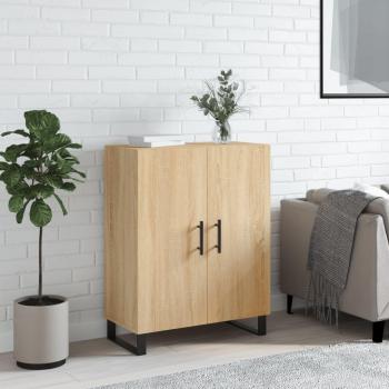 VidaXL Aparador de madera de ingeniería roble Sonoma 69,5x34x90 cm