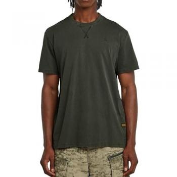 G‑STAR T-Shirt „Nifous“ – Rundhals mit Rippeinsatz (M)