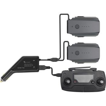 Car Charger for DJI Mavic Pro Dual-Battery Fast Charging