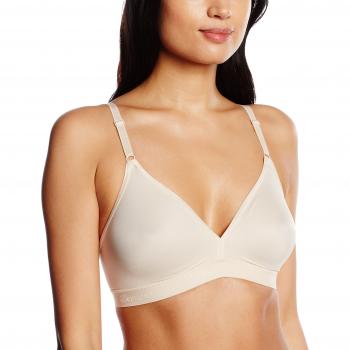 BeeDees Bügelloser BH MicroFun N für Damen, Größe 85B, Beige
