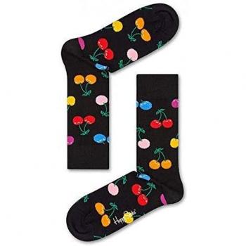 Herbstliche Winterkollektion 2018: Happy Socks Kirsche Schwarz (41–46)
