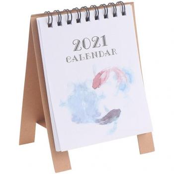 Fresh Cartoon Flamingo Table Planner