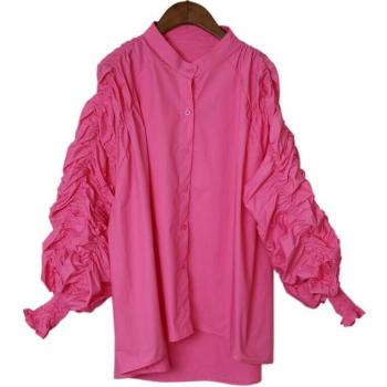 Camisa Xitao Manga Alta Otoño