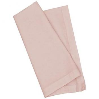 Serviette Naturelle Rose Poudrée 50 x 50 cm