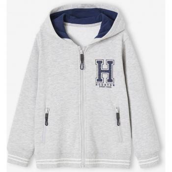 VERTBAUDET Toddler Sports Jacket with Hood in Grey 18M/2Y
