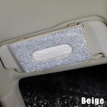 Soporte Colgante de Pañuelos de Cristal para Visera