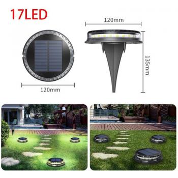 Iluminación Jardín Solar 9/17