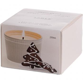 LUMEN GRAND SOUFFLE' CANDELA VEGETALE FRAGRANZA BISCOTTI ALLO ZENZERO 250 ML