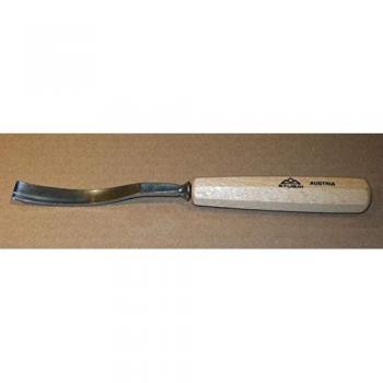 Stubai Long Bent Flat Carving Gouge 8mm No4