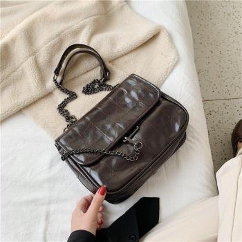 Jahrgang 2024: Hohe Kapazität Schulter-Bote – moderne PU-Leder-Tasche für Damen, Kettenhaken