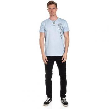 Rusty Neal T-Shirt in Hellblau für Herren