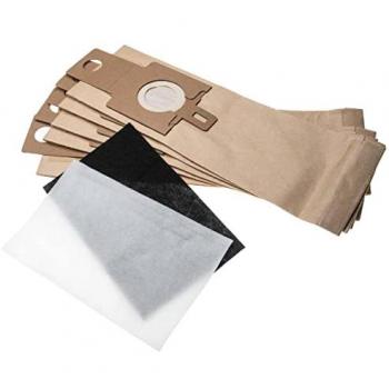 Pacco di Sacchetti in Carta con Microfiltro per Hoover Pure Power u 3126, u 3127, u 3128