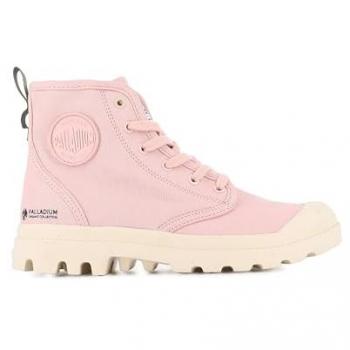 Pampa Hi Zip Scarponcini Rosa Palladium Organico 79101-605-M