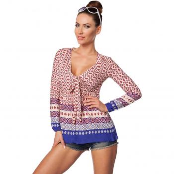Regenbogen-Long-Sleeve-Tunic
